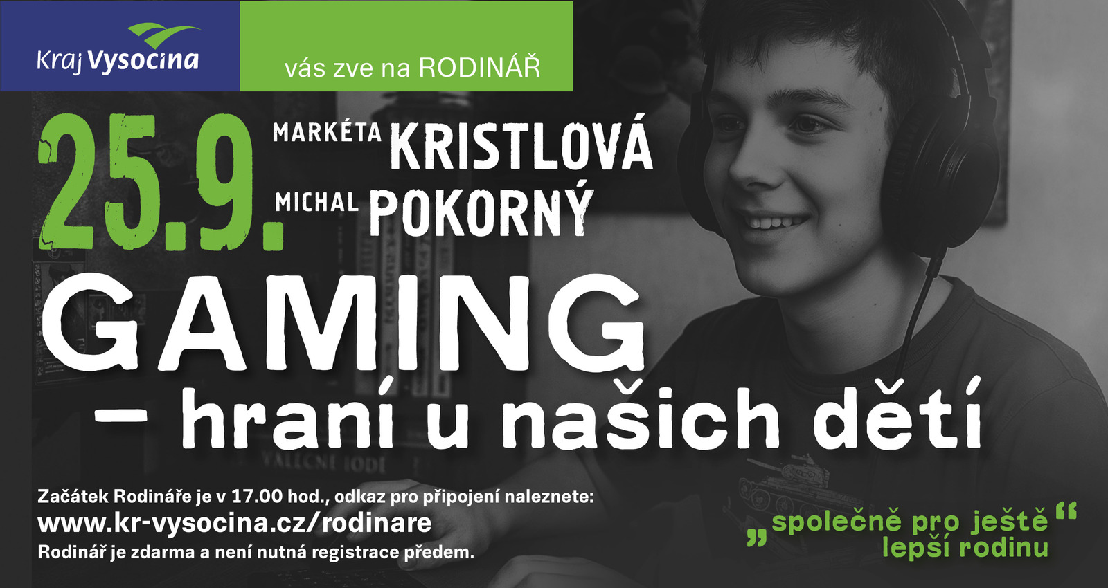 Rodinář na téma GAMING - hraní našich dětí